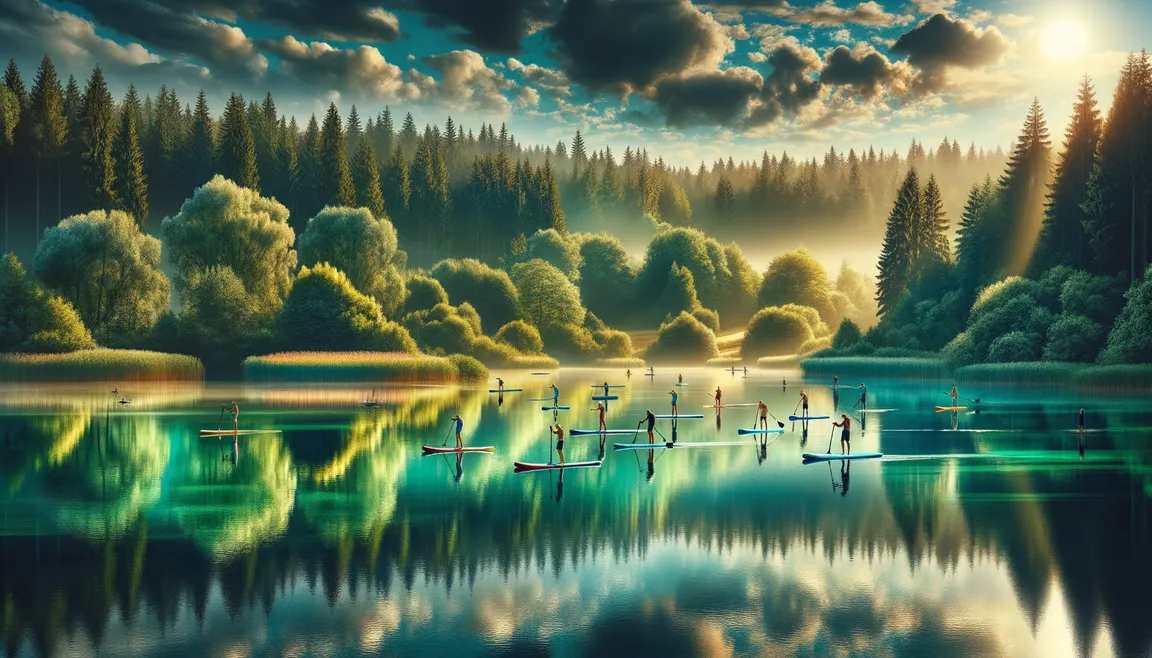 Paddle Surfing in Poland: 7 Places for Active Fun in the Water