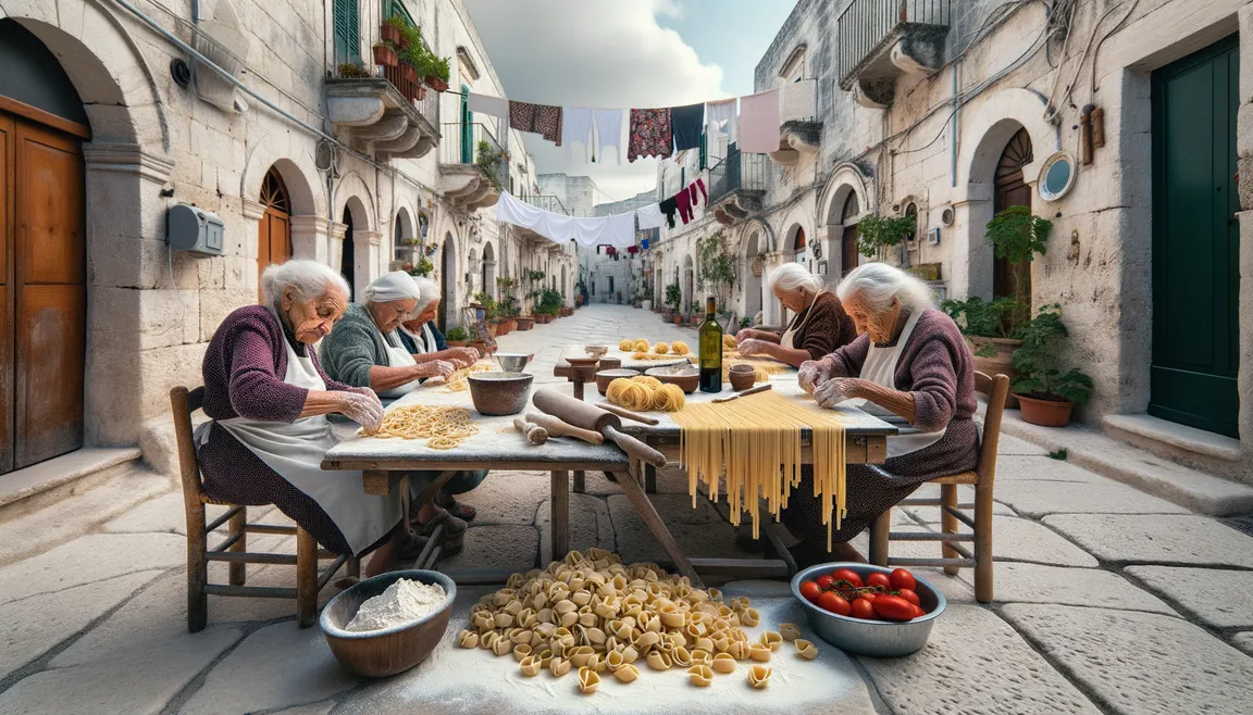 Culinary Travel: best orecchiette only in Bari. Best with local wine