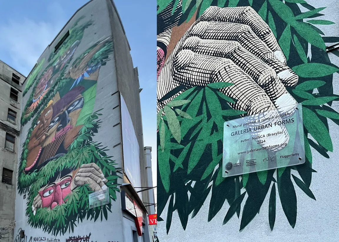 Mural "Łódź"