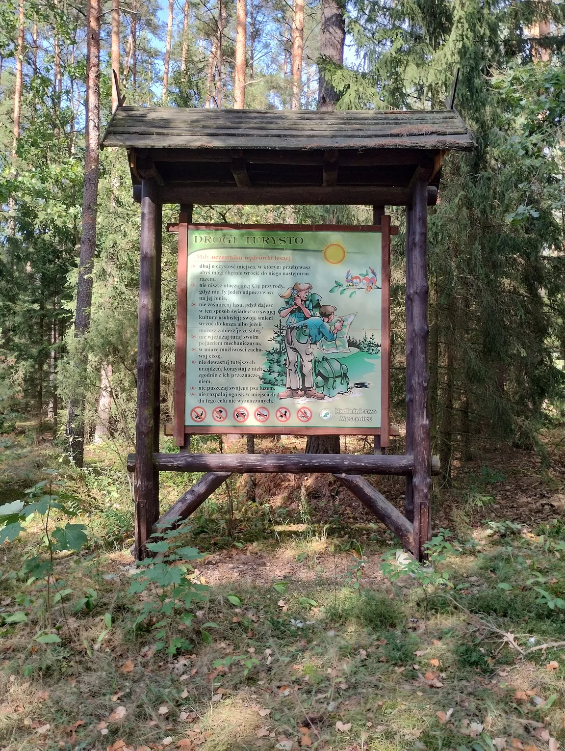 Leśna ścieżka rowerowa ,,Jezioro Krusko''