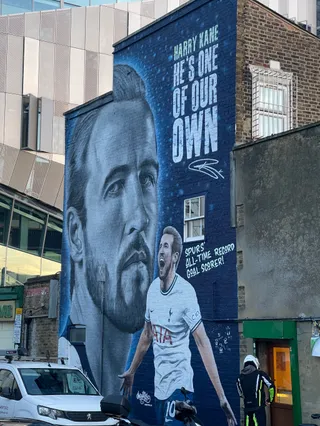 Harry Kane mural