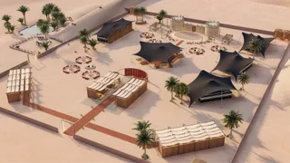 Nujum Desert Camp Parking