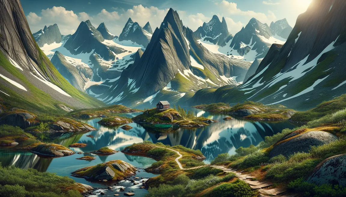 Backpacking in Mjonoy: adventure on Norwegian trails