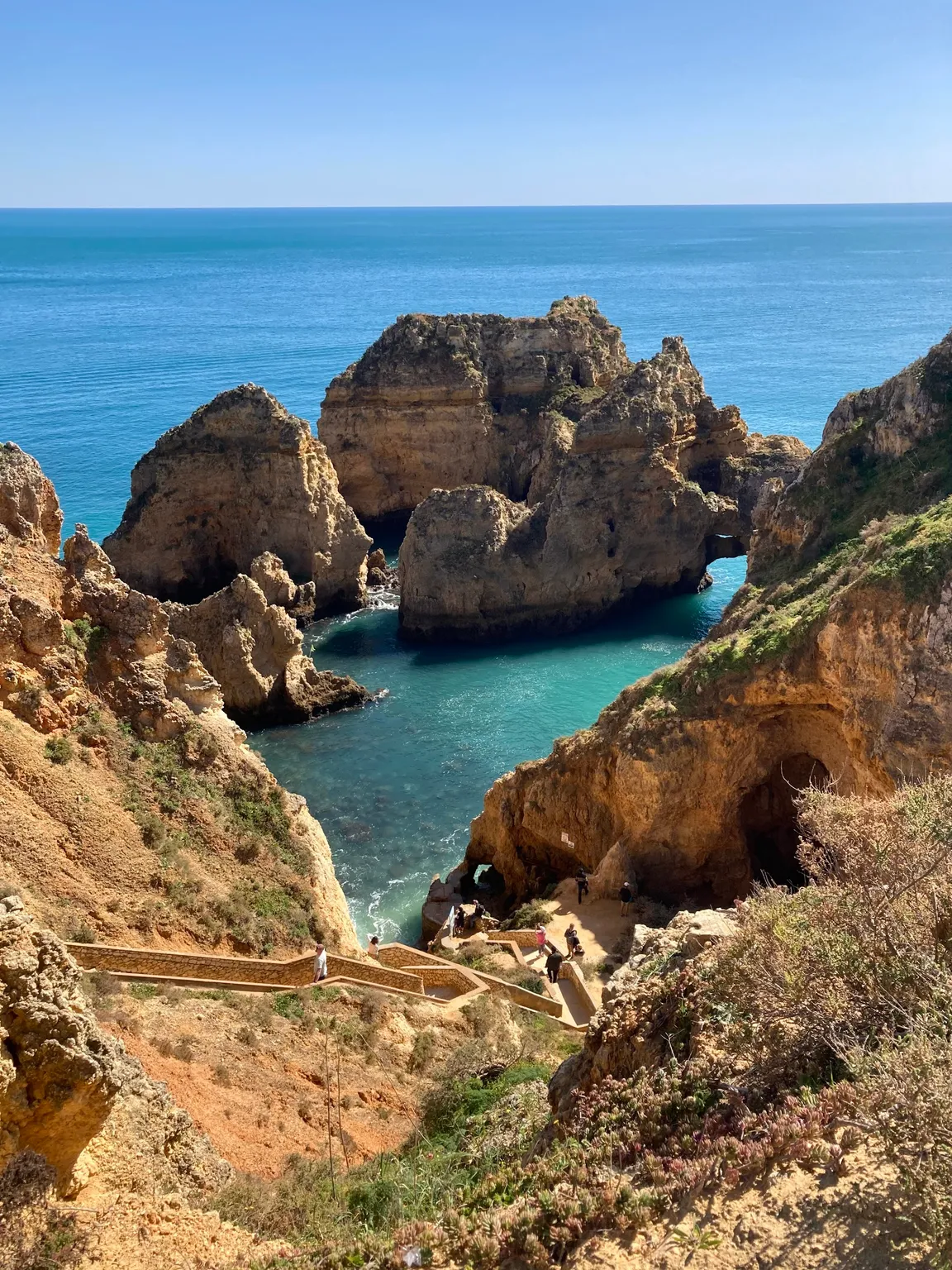 Ponta da Piedade Boardwalk Start Point