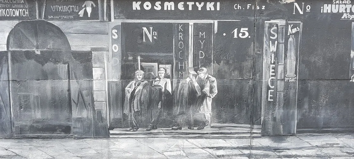 Mural "Lublinie, moje święte miasto"