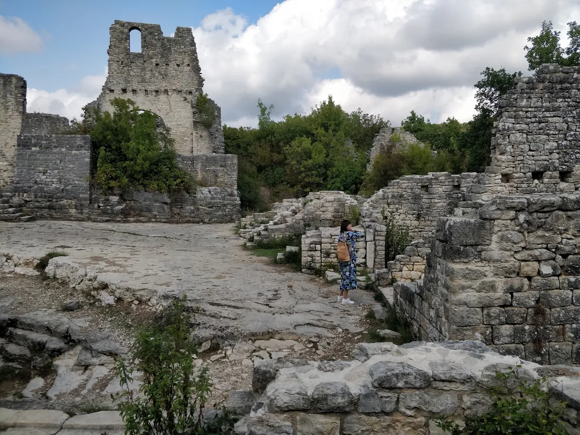 Ruiny zamku Dvigrad