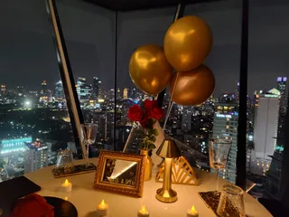Axis & Spin Rooftop Restaurant & Bar (38th floor)