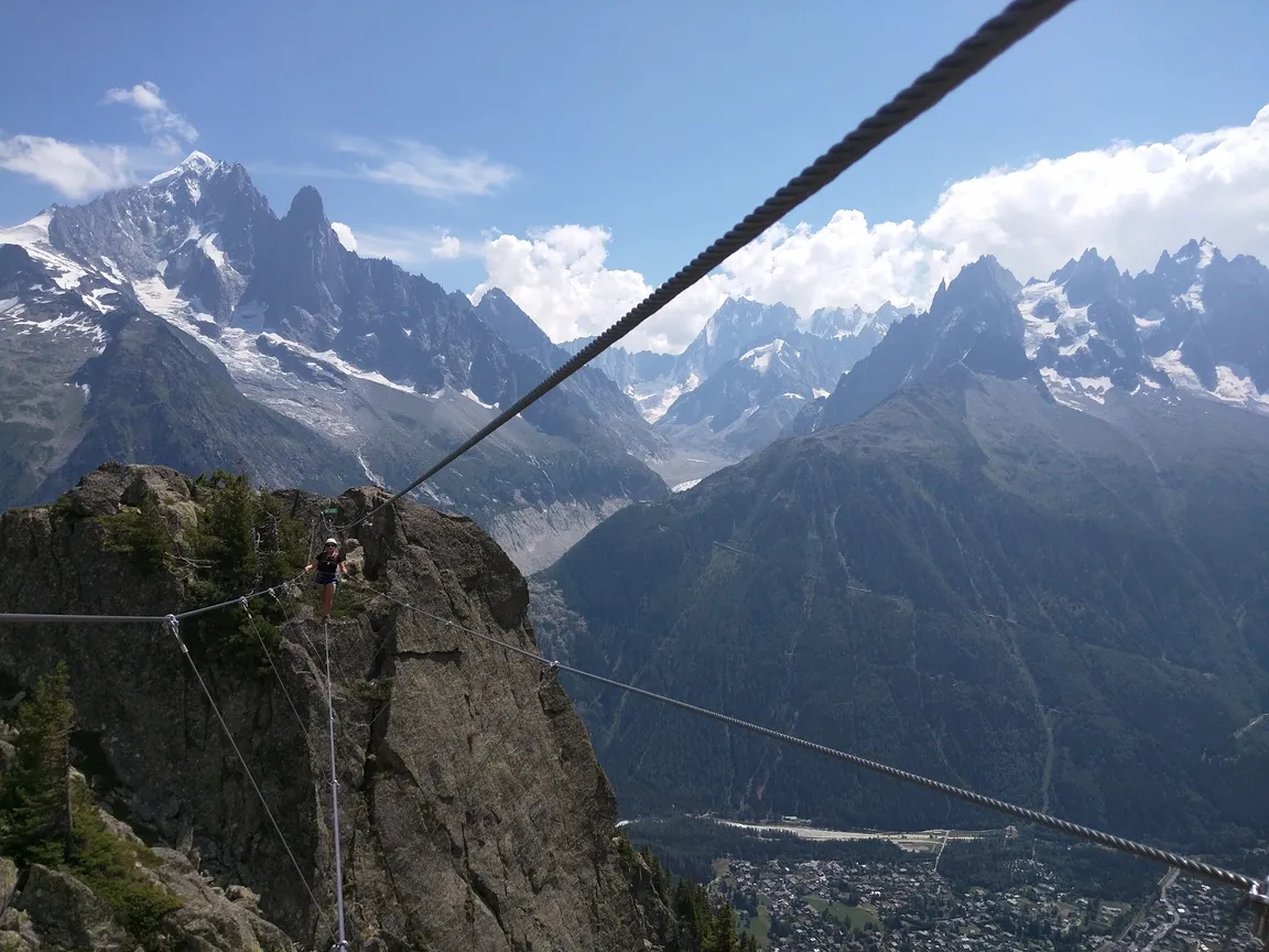Via Ferrata des Evettes - La Flégère Chamonix-Mont-Blanc
