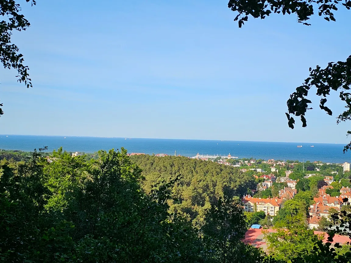 Punkt widokowy na "Glinnej Górze"
