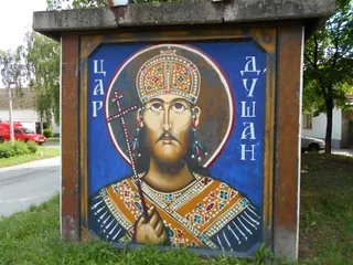 Mural Cara Dušana