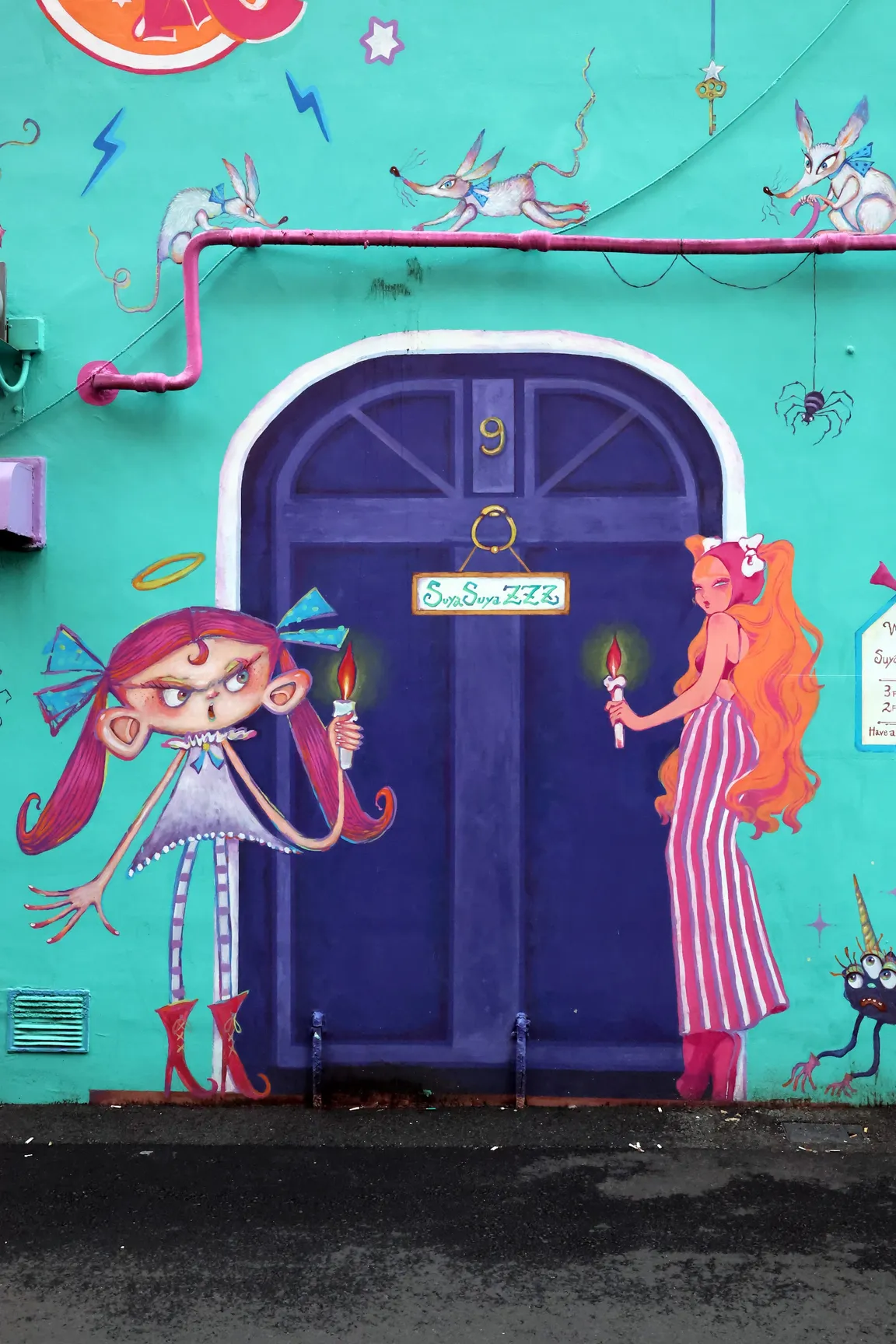 Cat Mural