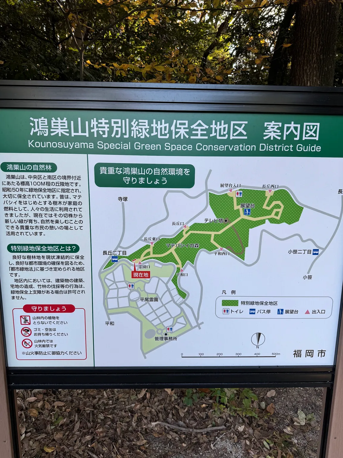 鴻巣山遊歩道
