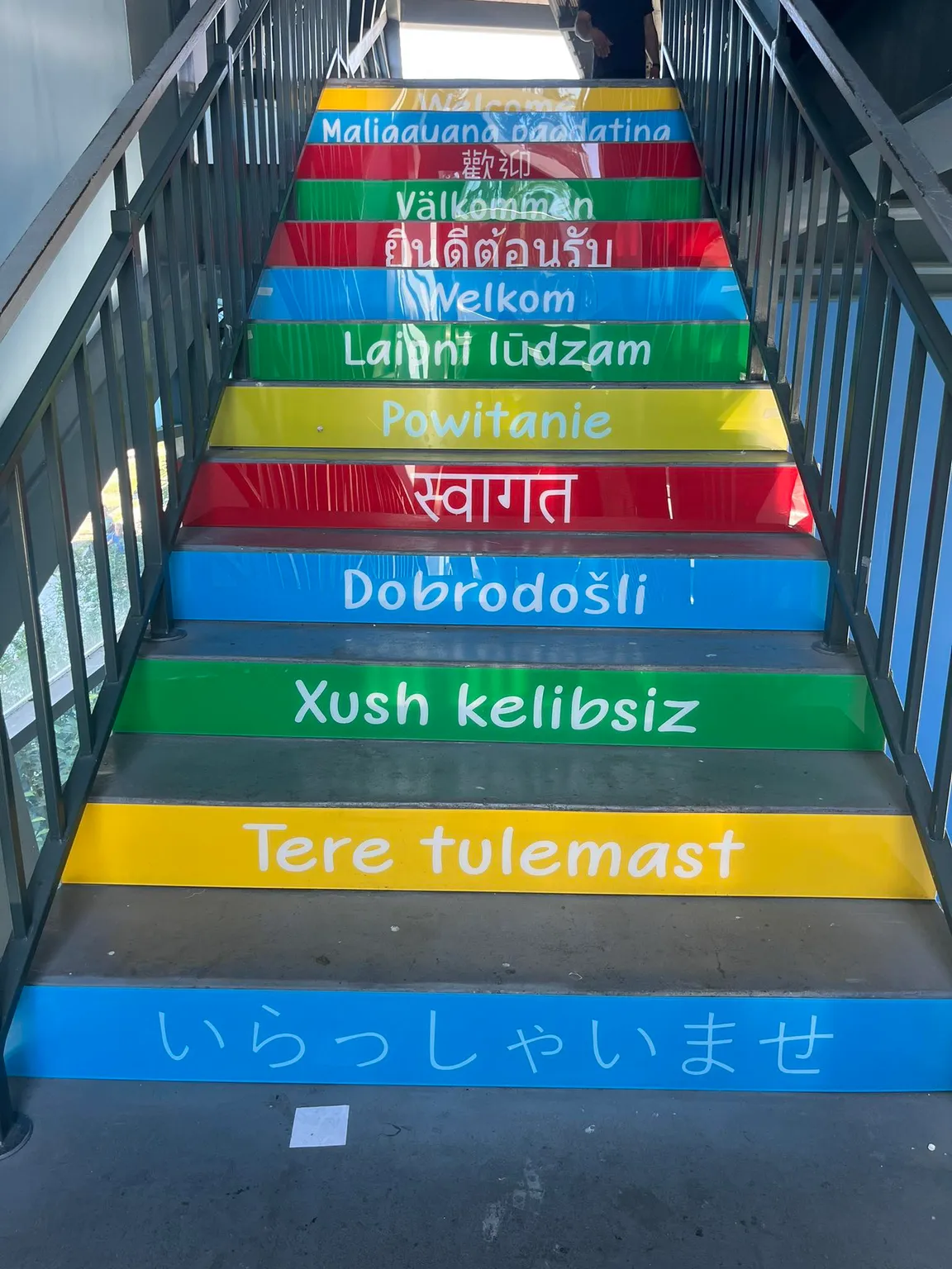 Multilingual Stairs