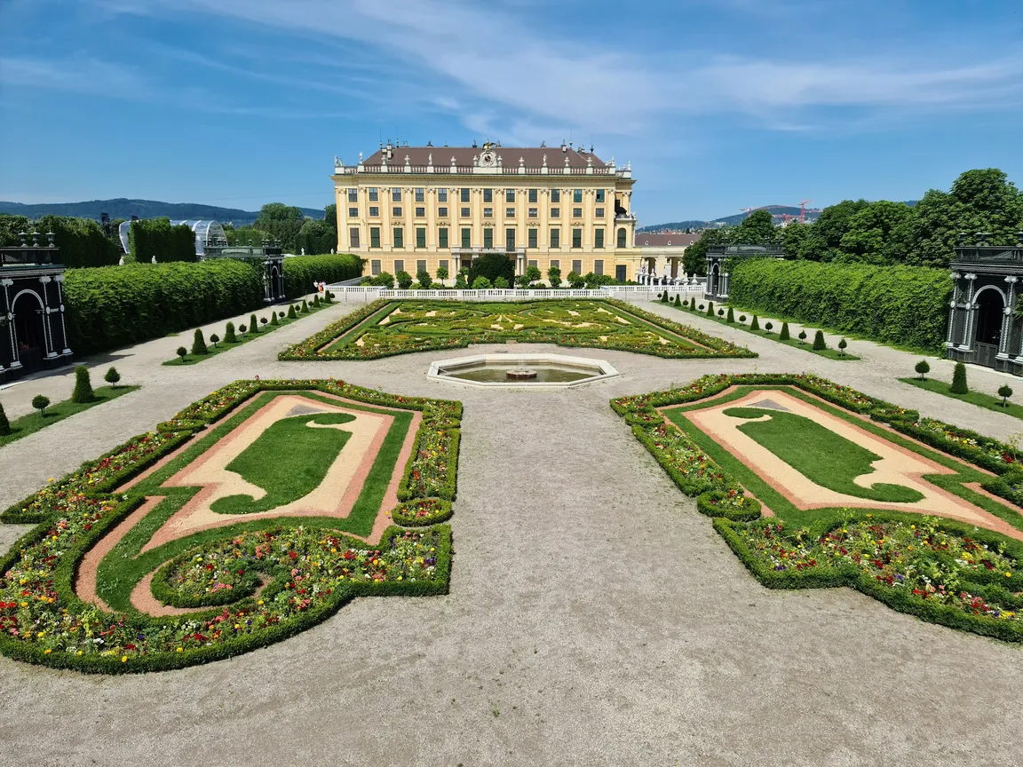 Park Pałacowy Schonbrunn