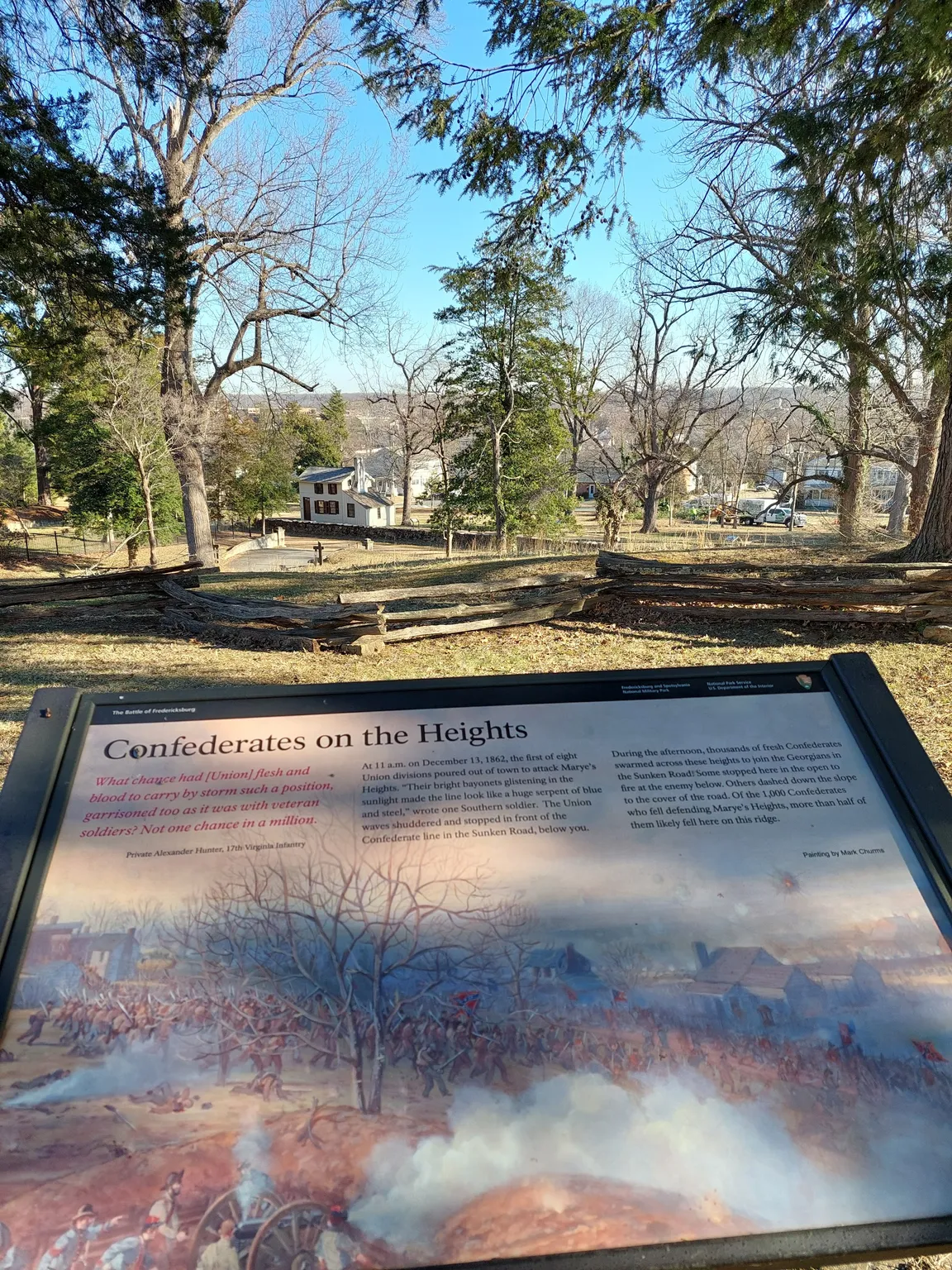 Fredericksburg Battlefield Visitor Center