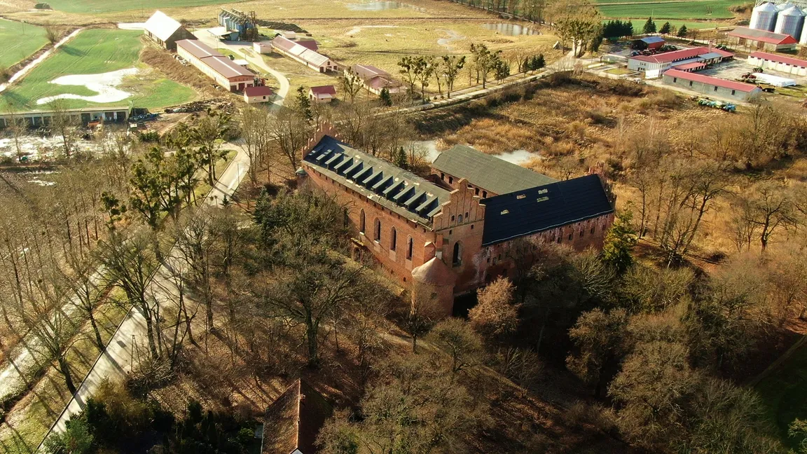 Zamek krzyżacki w Barcianach