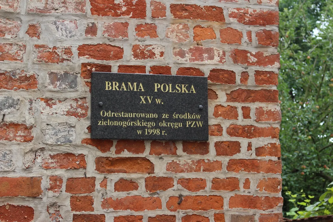 Brama Polska w Łagowie