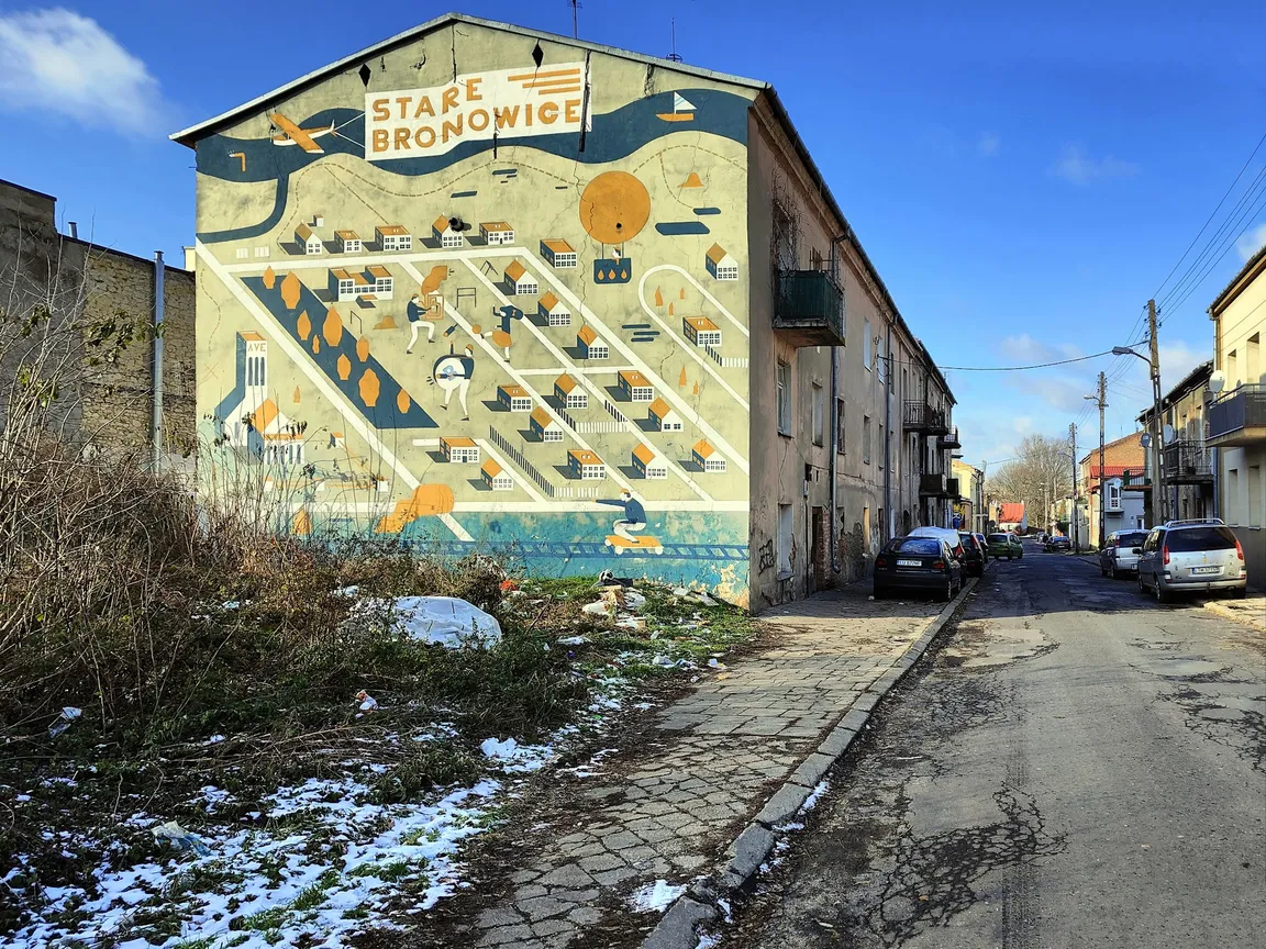 Mural "Stare Bronowice"