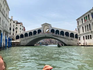 Gondola ride at Ponte de l'Ogio