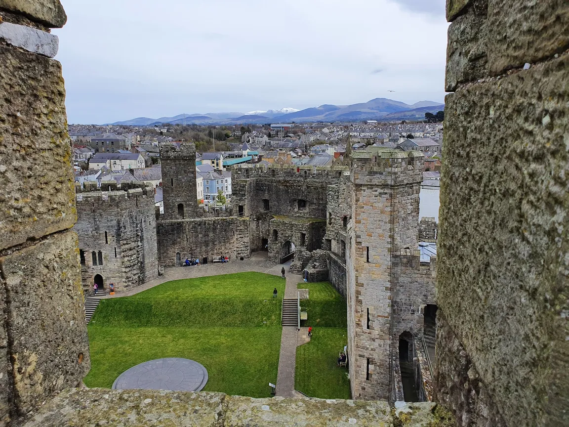Zamek w Caernarfon