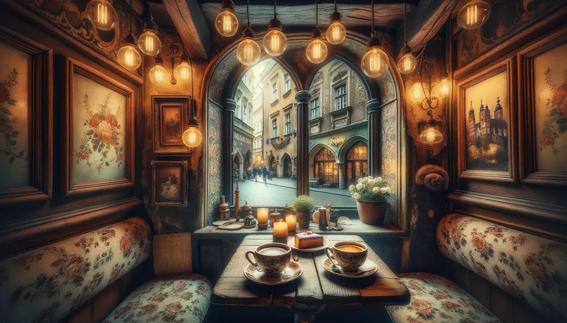 Guide: romantic cafes in the Old Town in Cracow